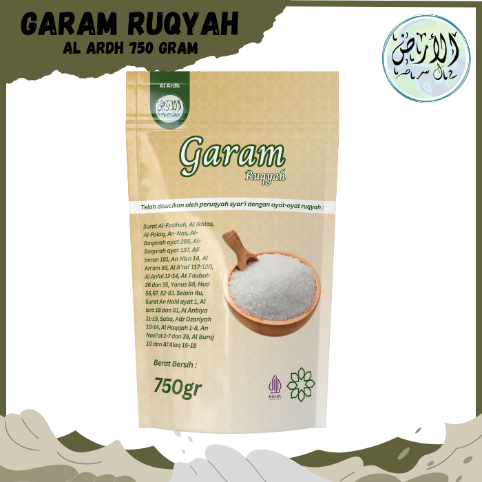 

Garam Ruqyah Al Ardh Garam Pelancar Rezeki dan Jodoh