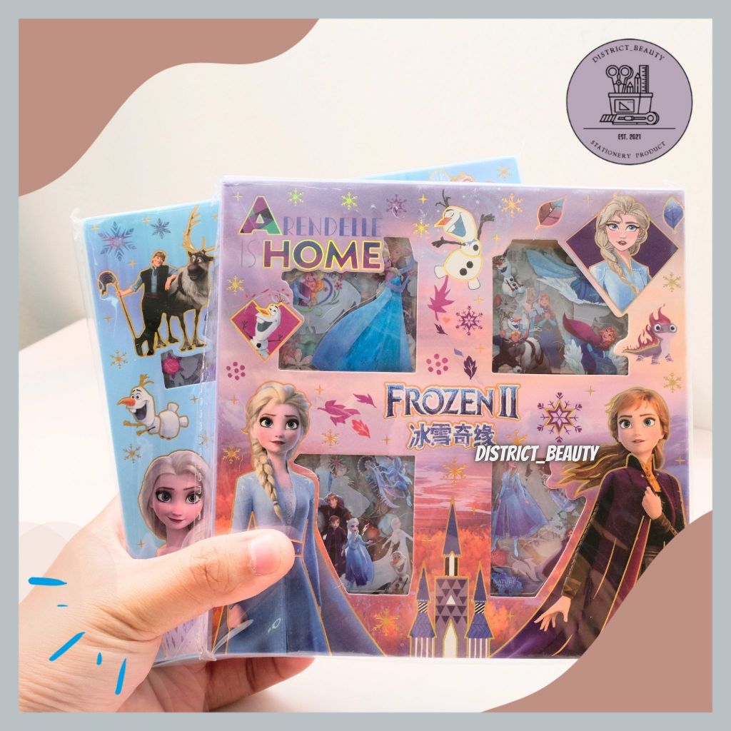 

STIKER 100 LEMBAR FROZEN ELSA ANA 1 BOX ISI 100 LEMBAR STIKER PVC ANTI AIR MOTIF KARTUN LUCU TERMURAH