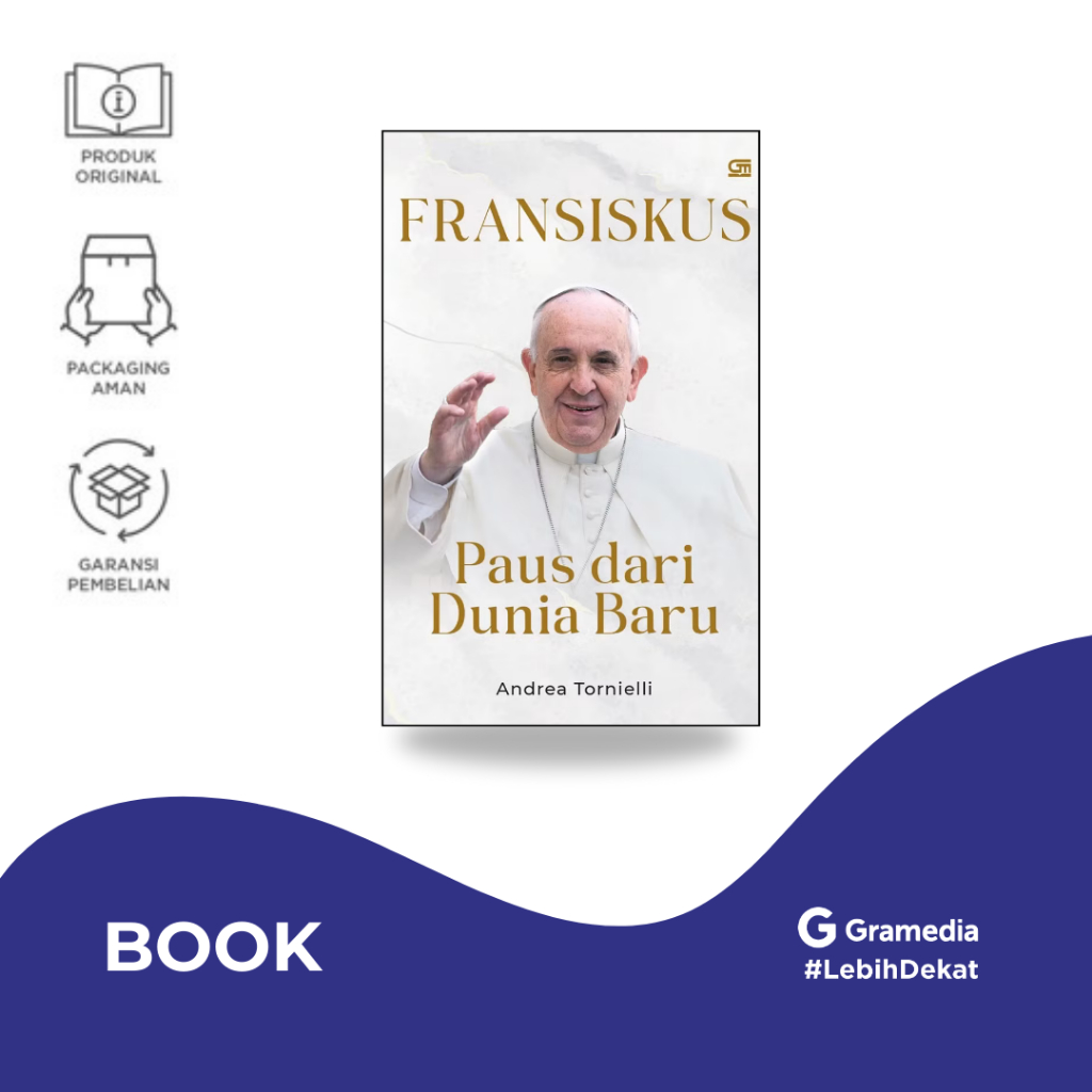 Gramedia Jember - Fransiskus, Paus dari Dunia Baru (2024)
