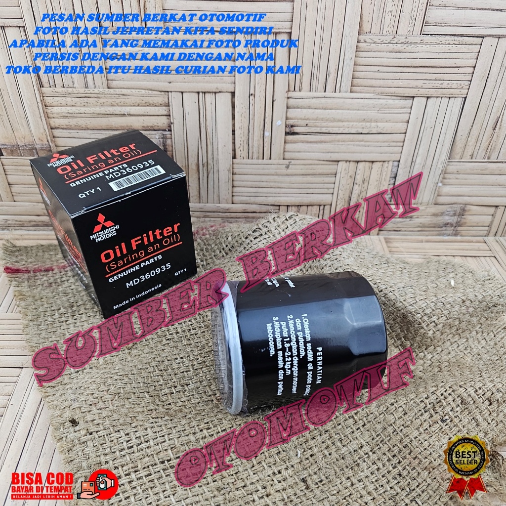 SARINGAN OLI FILTER MITSUBISHI MIRAGE