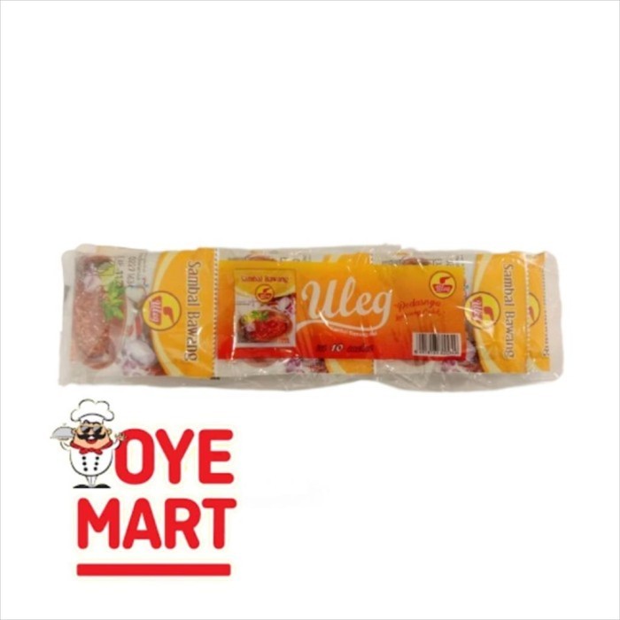 

ULEG SAMBAL BAWANG SACHET ISI 10X20GR