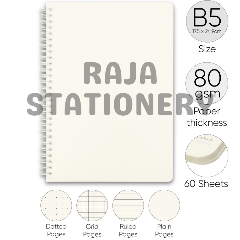 

KP8 Joyko Notebook Diary B5 TRANSPARENT Buku Catatan Agenda Garis Titik Polos TRANSPARAN NB732