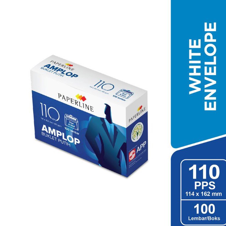 

Hematku Amplop Paperline 11 polos 1kotak1lbr