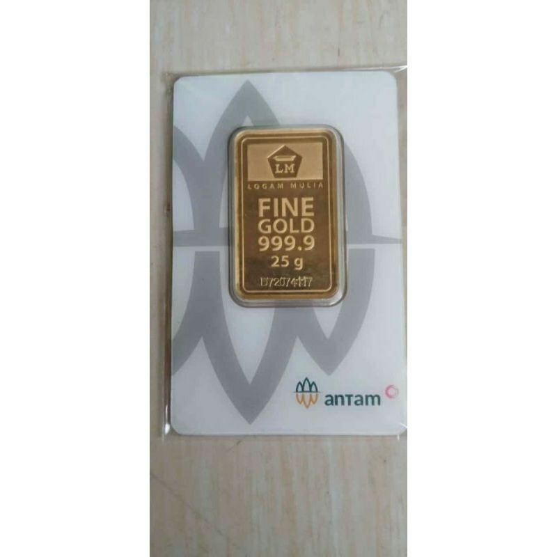 LM EMAS ANTAM 25 Gram, LOGAM MULIA TERBARU
