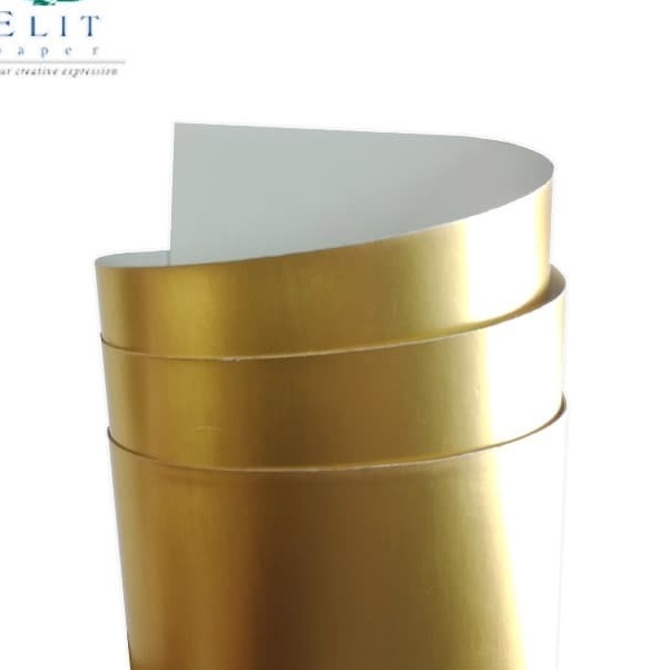 

Mega Kes Fancy Paper Karton Emas 275 GSM 79cm x 19cm