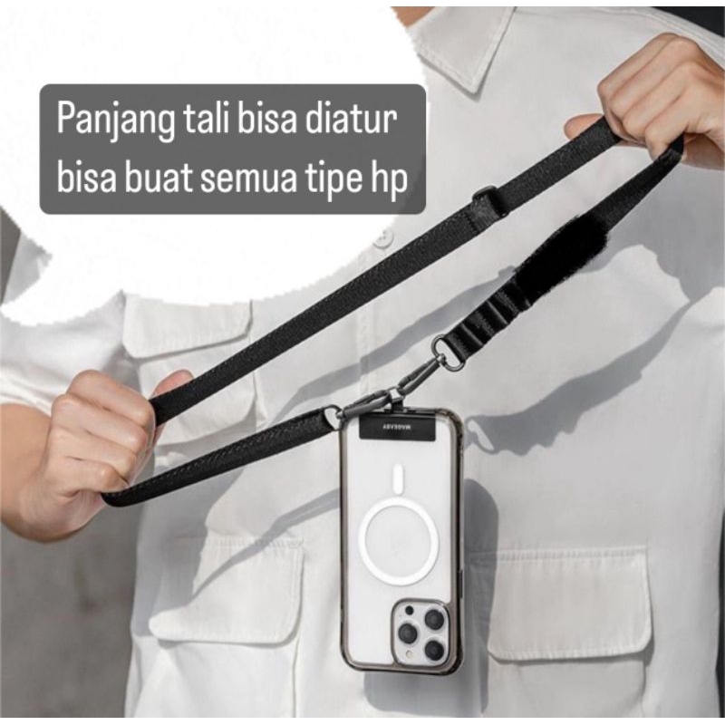 Lanyard hp id card multifungsi bisa untuk tas dan juga hp flash sale(0019)