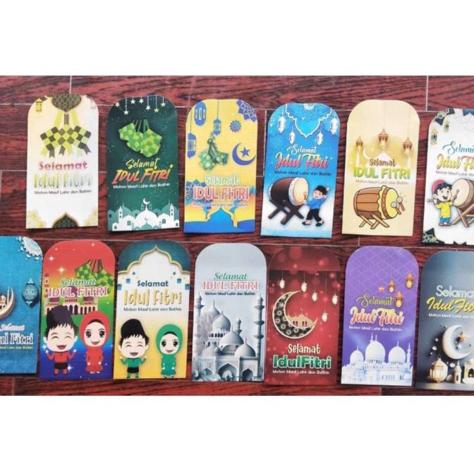 

Terbaik Amplop masjid ampau isi 1 lembar lebaran karakter uk 11x7cm