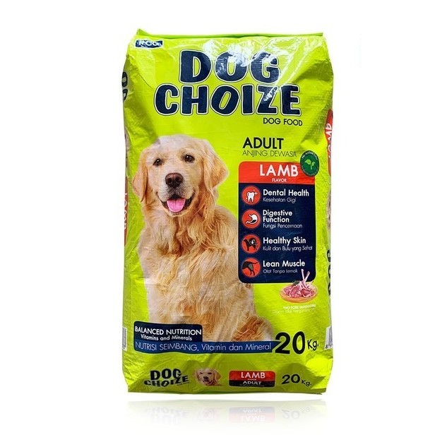 Dog Choize Dog Food Lamb 20 kg / Makanan Anjing Dog Choize 20kg