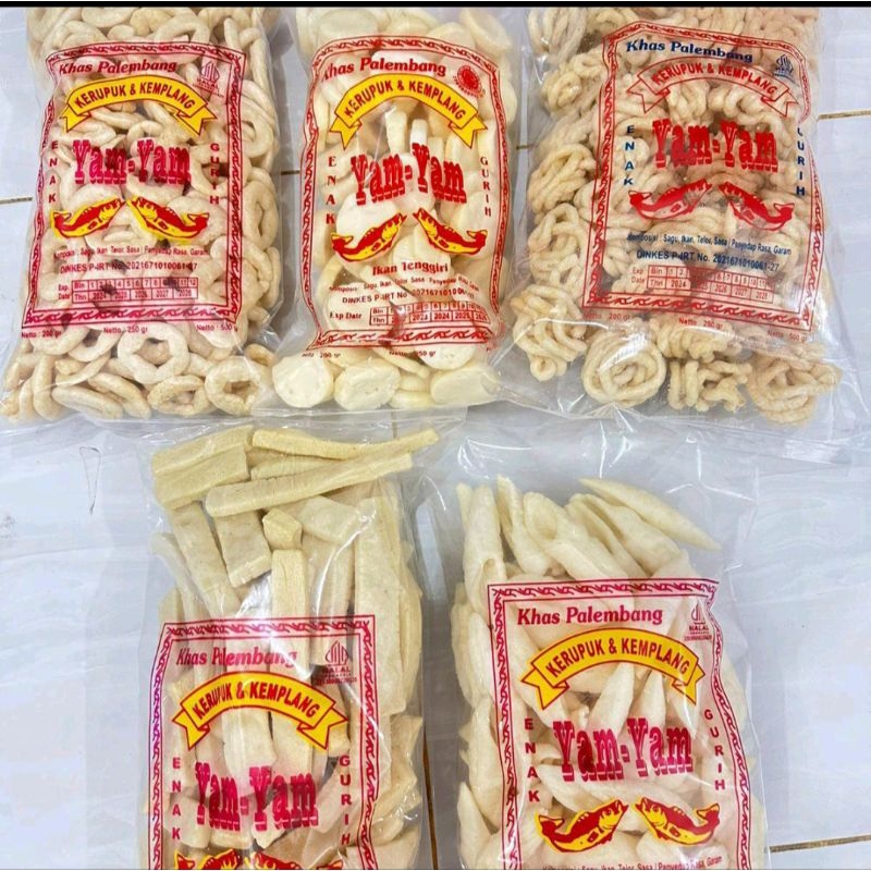 

paket kerupuk 5bungkus(cin,sglkulit,buncis,mini, rambak)