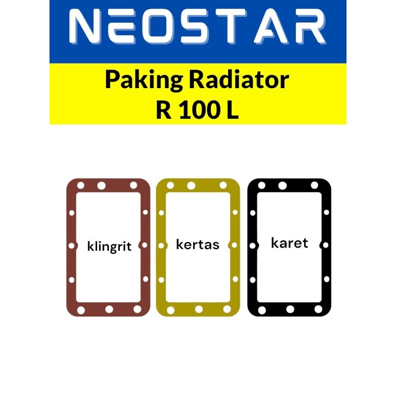 Packing Radiator R 100L Gasket Lower R100 Paking Hopper Bawah R100 Paking Radiator R 100L