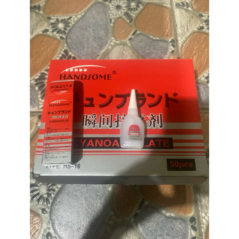 

HANDSOME LEM TETES KOREA MERAH ISI 50 pcs dijamin super lengket