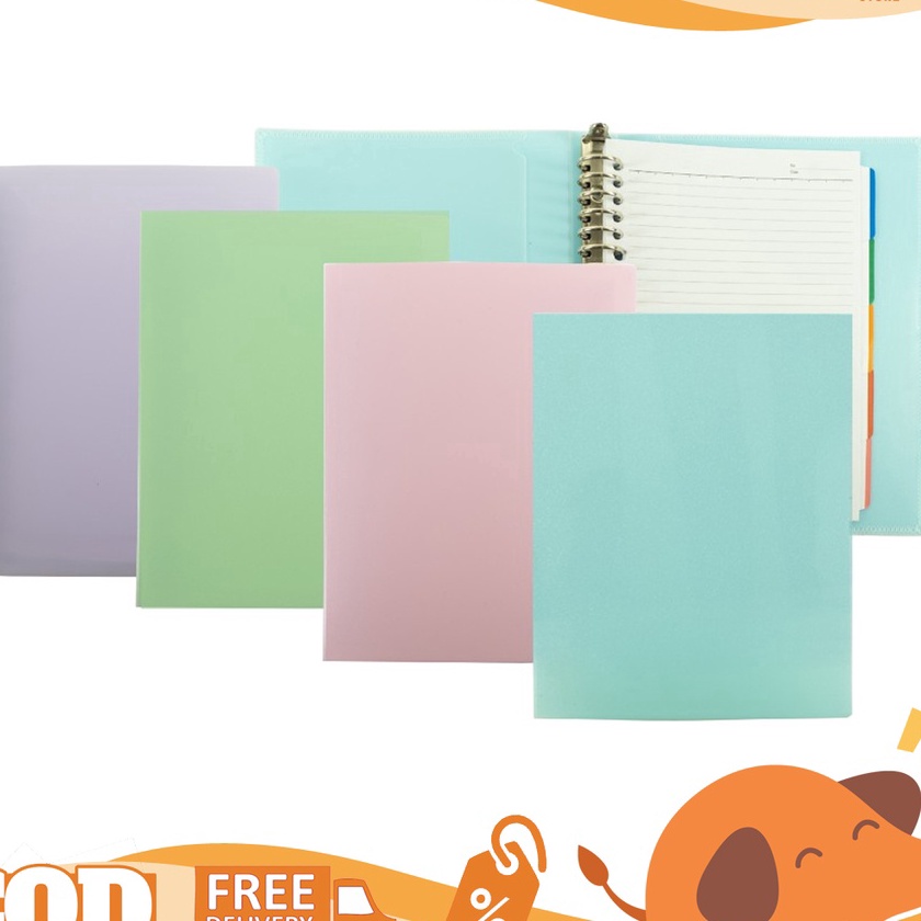 

Khusus Joyko Binder Loose Leaf Warna Pastel A5MTM516 Lucu