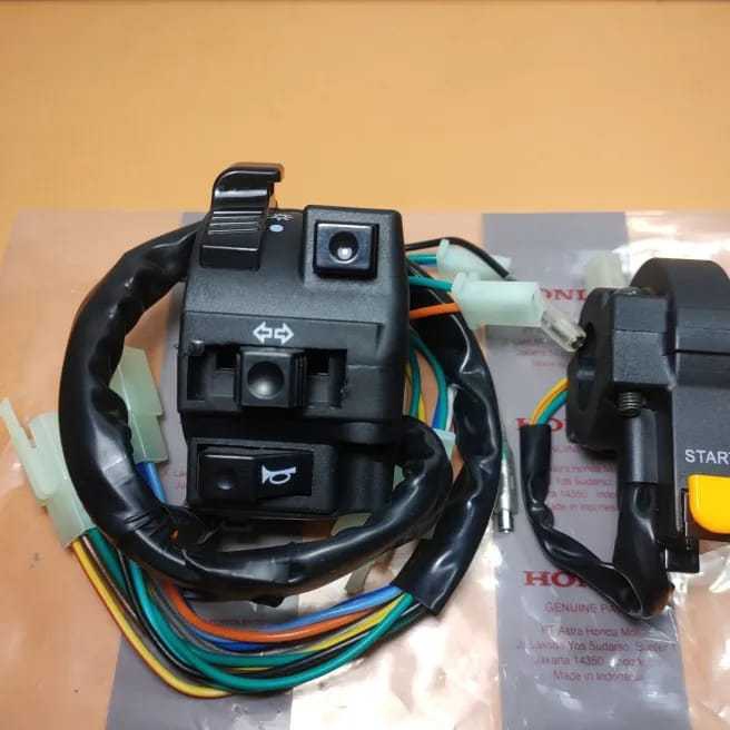 holder saklar kiri kanan set Honda Supra x lama Supra fit lama saklar kiri saklar kanan Supra lama