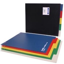 

KI3 Bantex PP Colour Divider A4Pembatas BinderPenyekat Ordner