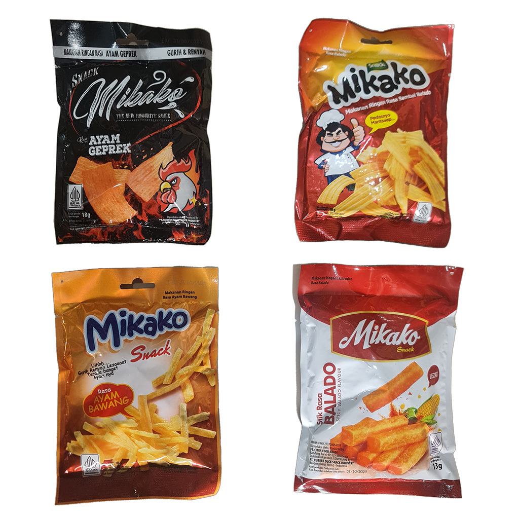 

Mikako Aneka Rasa per Pack (10 x 20gr)