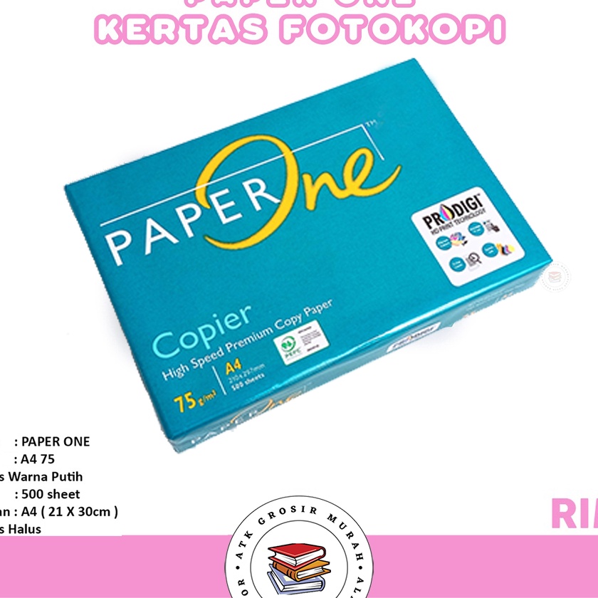 

KI3 PaperOne Varian Kes HVS Fopi Print Rim