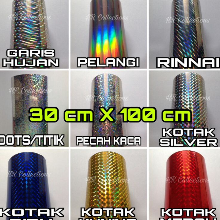 

MALL Stiker Sticker Lure 3D Hologram 3cm X 1cm