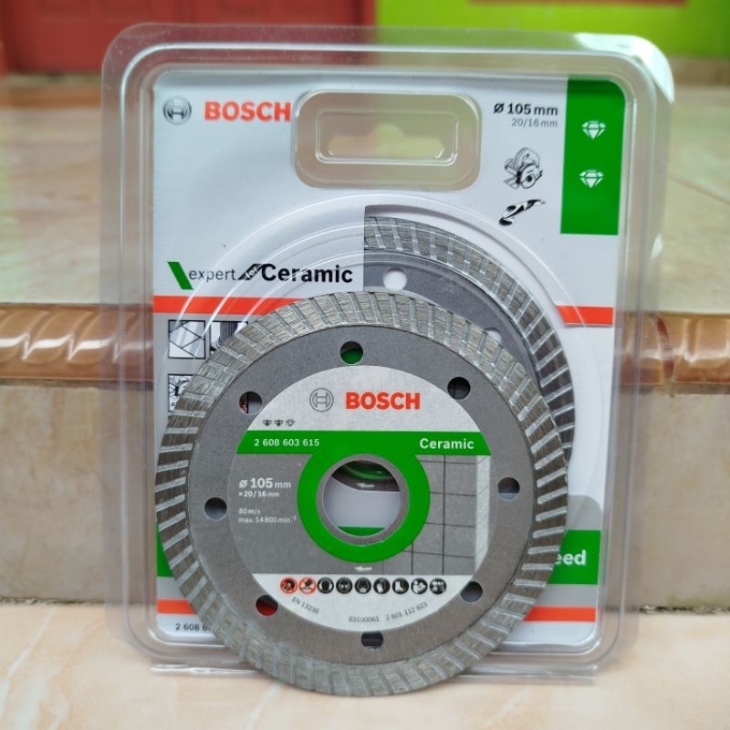 Mata Potong Keramik BOSCH Hijau turbo/Mata Gerinda Potong 4" BOSCH