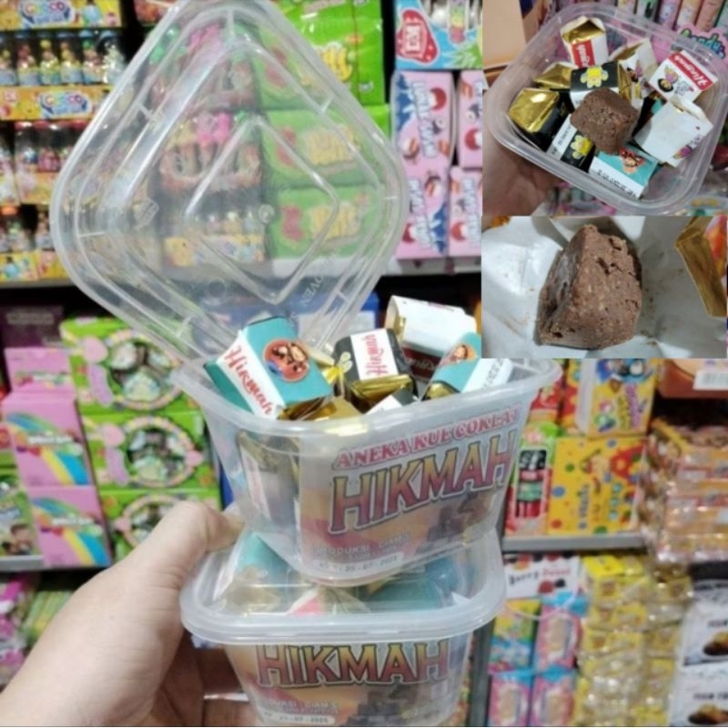 

ANEKA KUE COKLAT KRISPY 1 cup cantik isi 20 pcs