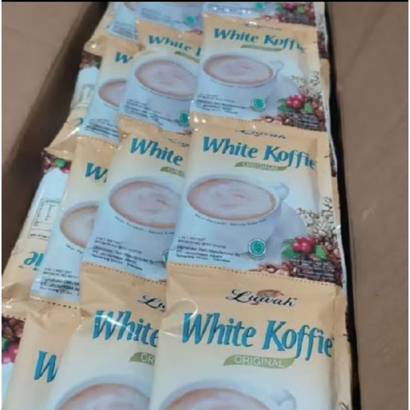 

kopi luak whait original 1 renceng isi 10 pcs