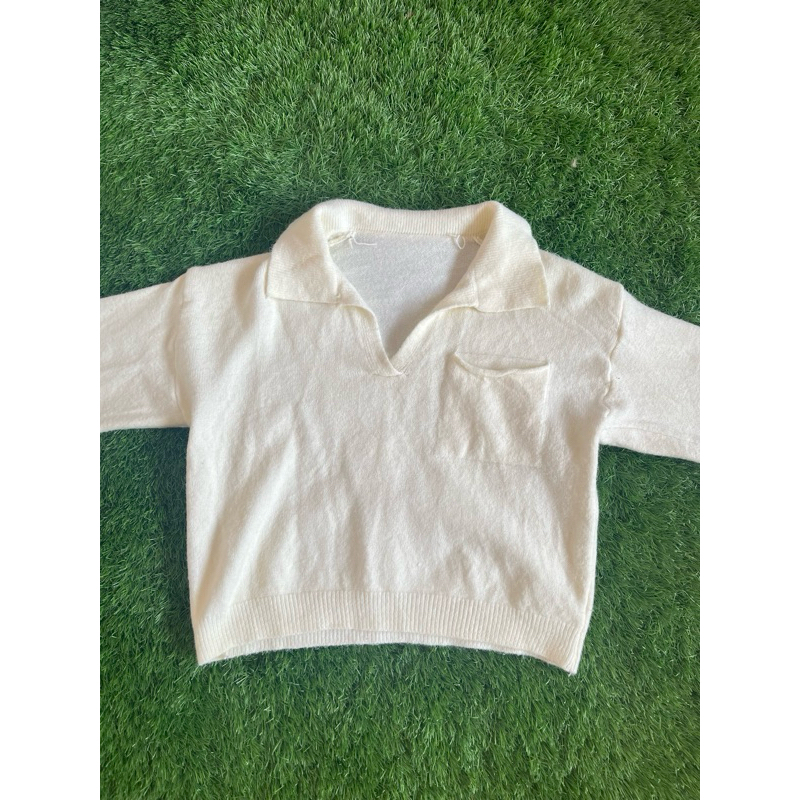 knitwear korean polo