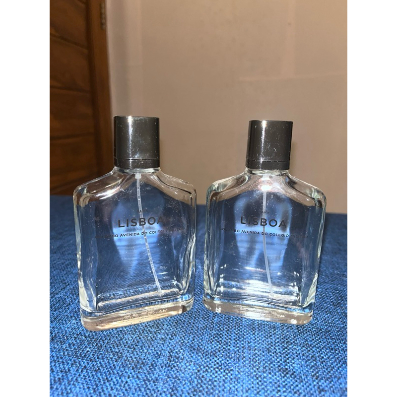 Botol kosong parfum Zara Lisboa