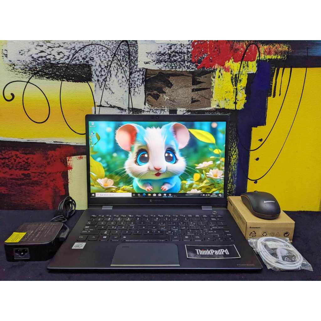 Laptop Toshiba Protege Dynabook X30L Core i7 10510U RAM 16 Backlight Mulus
