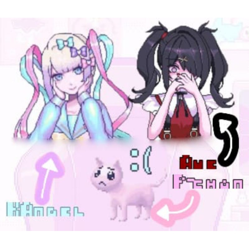 NSO (needy streamer overload) acrylic keychains 