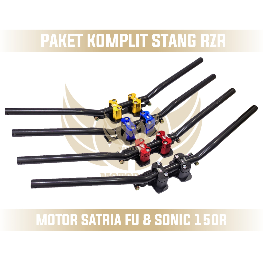 Stang Rzr Satria Fu Dan Stang Rzr Sonic 150 R Plus Dudukan Raiser Stang