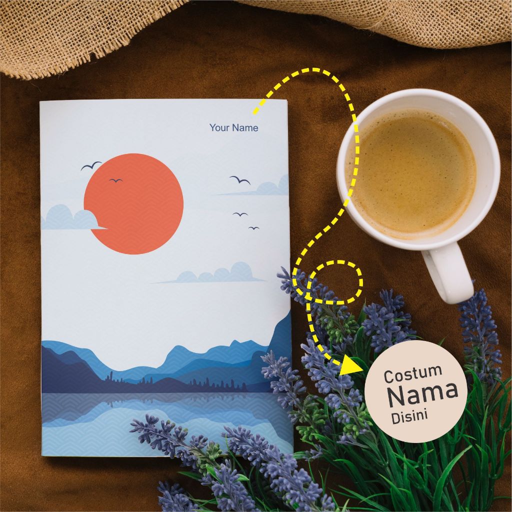 

COSTUM NOTEBOOK HARDCOVER NAMA
