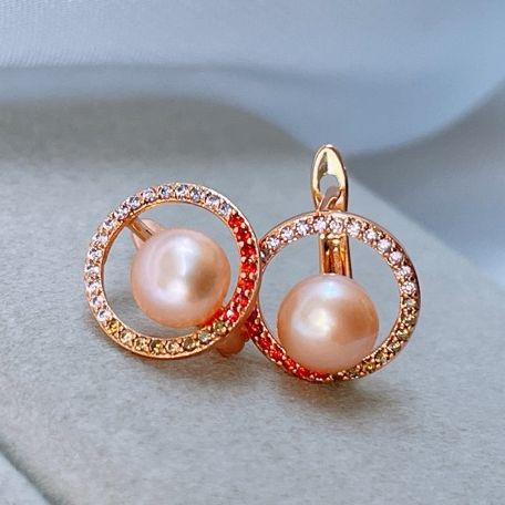 Anting Wanita Klip Anting Jepit/Anting Hijab / GIWANG MUTIARA - Giwang Mutiara Jepit Korea Terbaru A