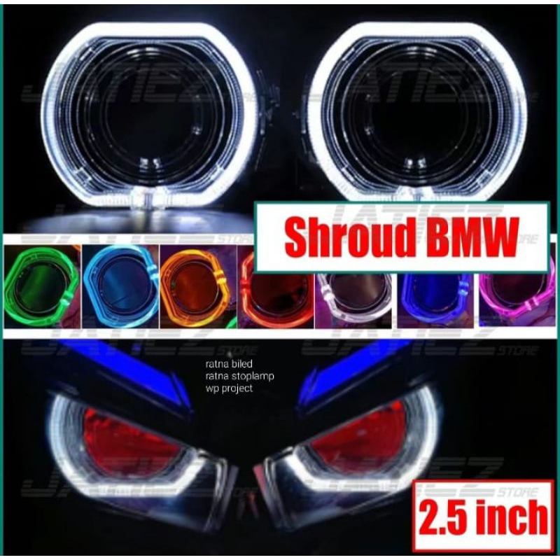 shroud biled BMW 2,5 inch 3inch SHROUD bmw BILED