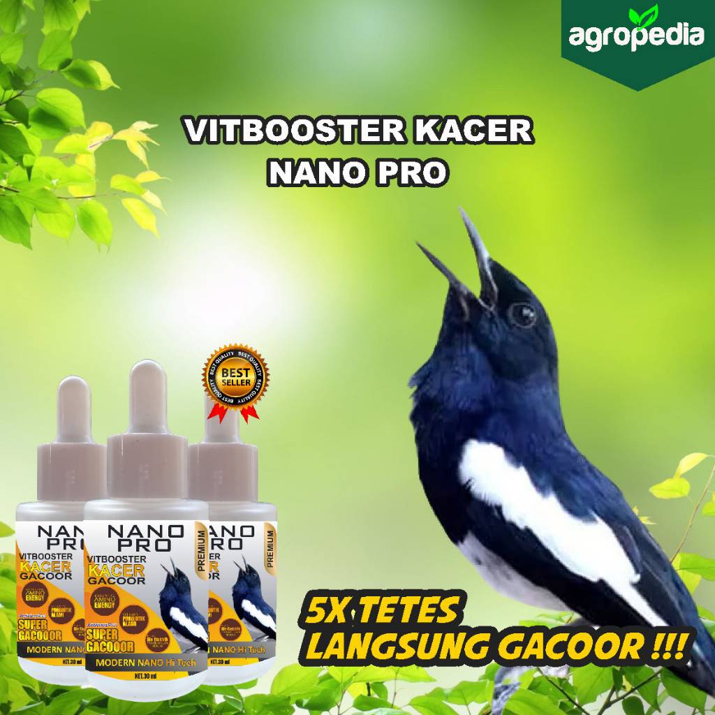 Vitamin Gacor Kacer / Doping Kacer Lomba / Vitamin Booster Kacer / Lomba Super Gacor 30ml
