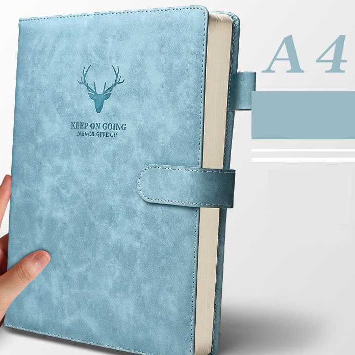 

KF7 Buku Catatan Kulit Tebal 188 Halaman Buku Catatan an A4 Catatan Hidup untuk Menulis Buku Catatan Antitekanan 12 Tahun Primal Tlevino Buku Catatan an Notebook Cover Kulit Magnetic Buckle A4 TL4