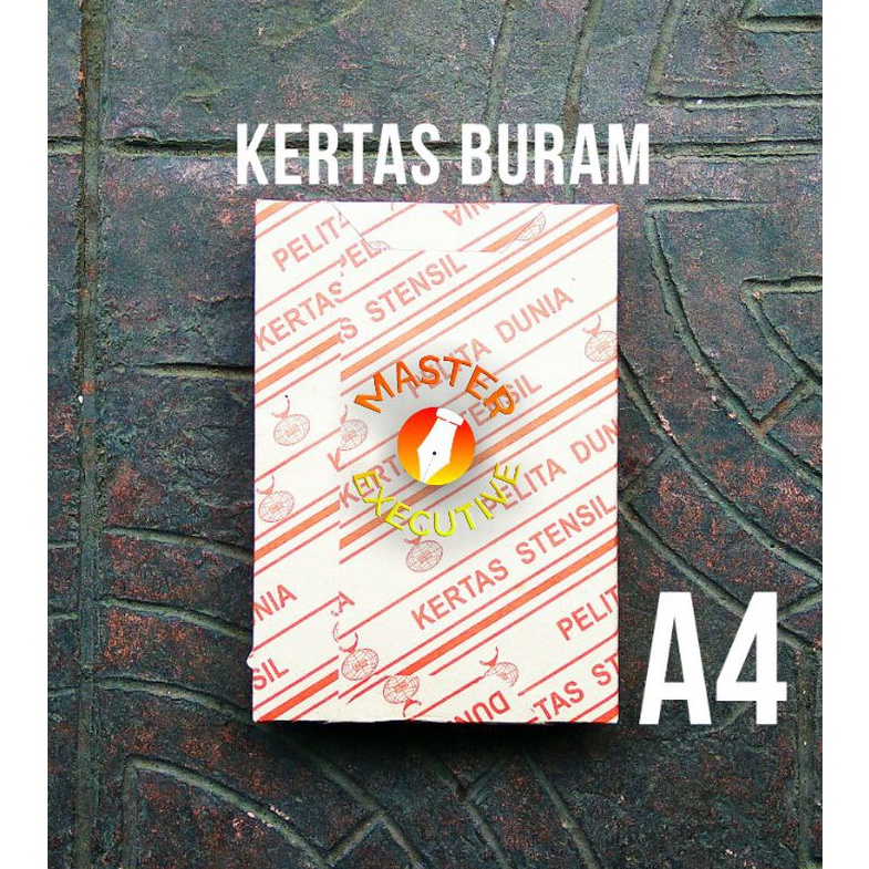 

Wah Pelita Dunia Kes Stensil A4 Buram 21 x 297 mm Bukan HVS