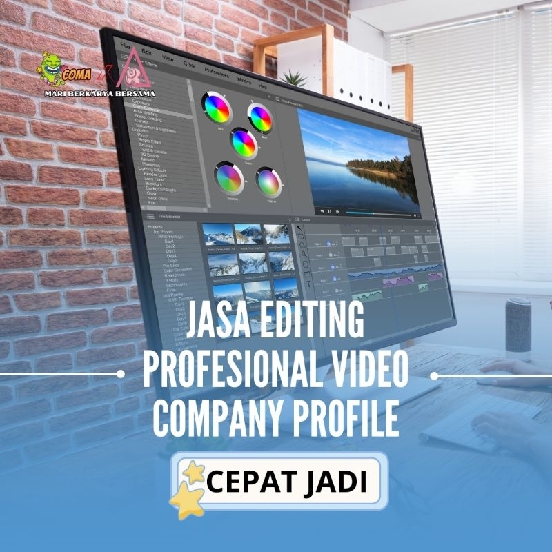 Jasa Editing Video Profesional Company Profile, Traveling Vlog, Semi Dokumenter, dan Arial Drone