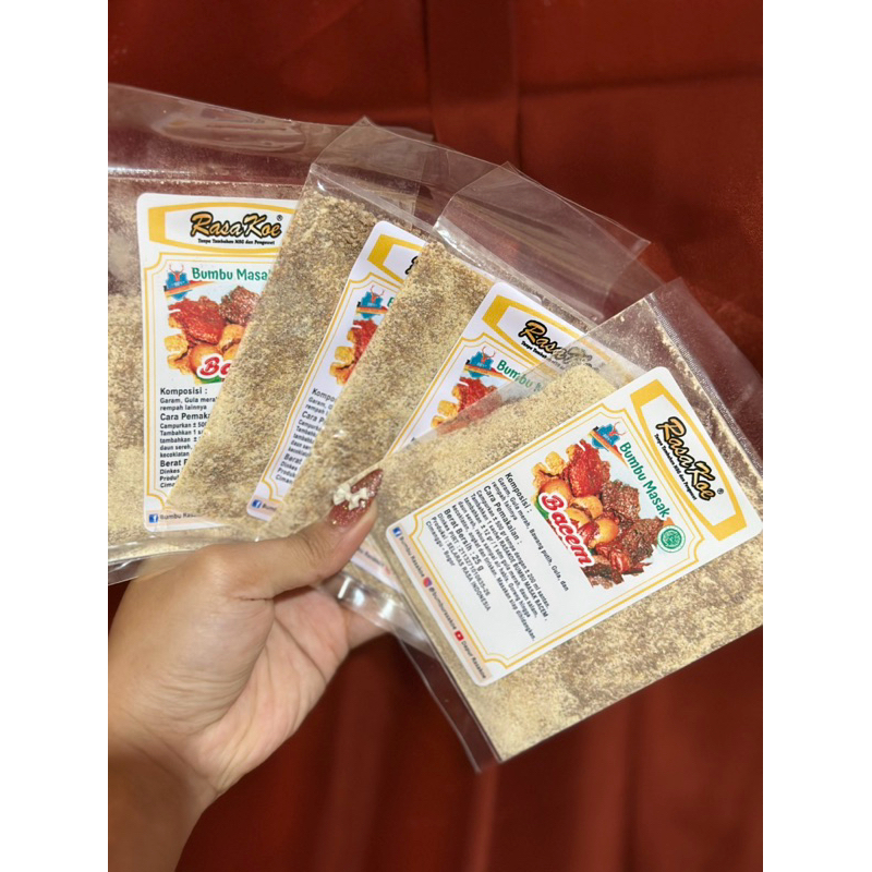 

BUMBU PRAKTIS TEMPE BACEM