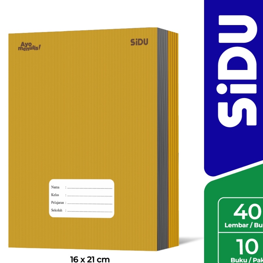 

Murah SiDU Buku Tulis Kraft 4 Lembar