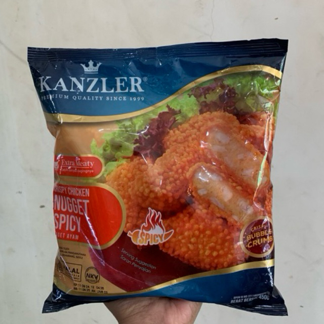 

KANZLER Chicken Nugget Spicy Crispy 450g/NAGET KANZLER