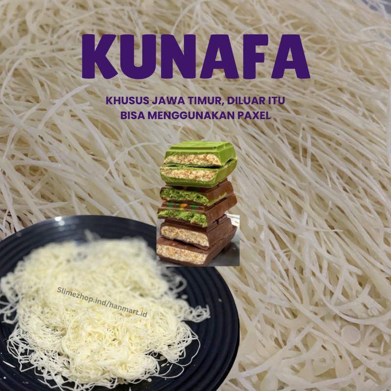 

Kunafa Arab/Kataifi/Kunafa Pastry 100gr (LOKAL PREMIUM)