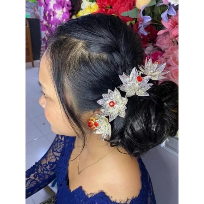 SEMANGGI BALI SILVER // AKSESORIS HAIRDO