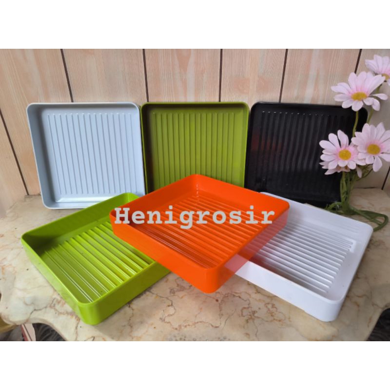 Piring Shabu Tray Melamin Susun 7 Inch - Shabu Gril Daging Meat - Piring Daging - Golden Dragon P480