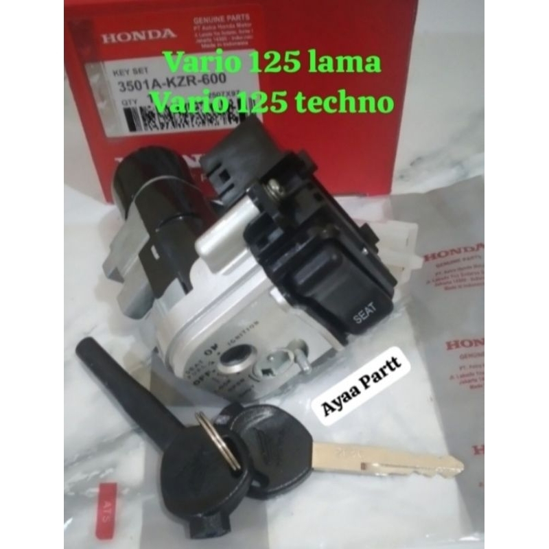 Kunci Kontak Vario 125 Lama Kunci Kontak Vario 125 Techno KZR