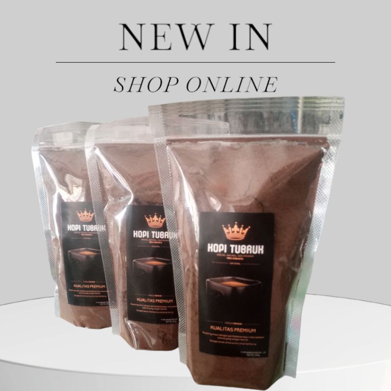 

KOPI TUBRUK ROBUSTA 100% ORIGINAL KEMASAN 500.GRAM KUWALITAS PREMIUM
