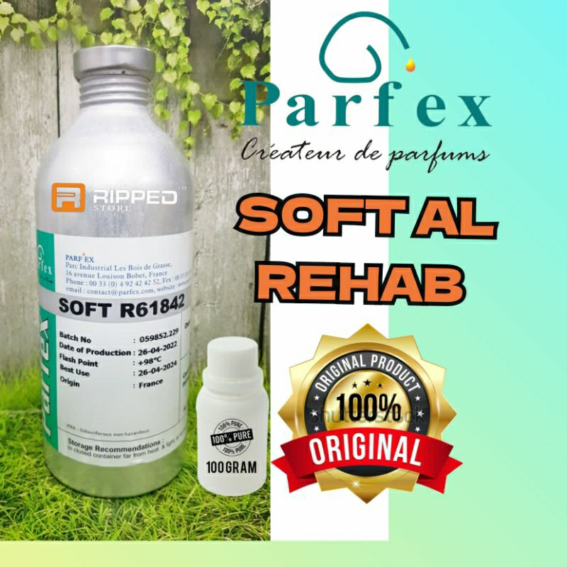 100ML Bibit Parfum Murni Soft Al Rehab Original Parfex