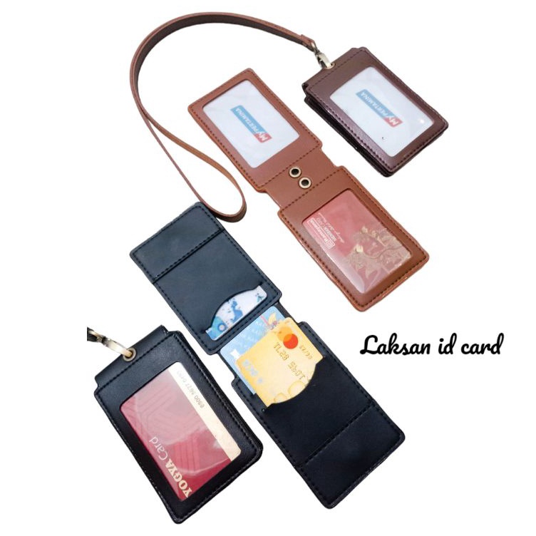 

Baru Terkini Id Card Name Tag Kulit Holder Double Flip Magnet Terbaru Termurah Berkuas lita