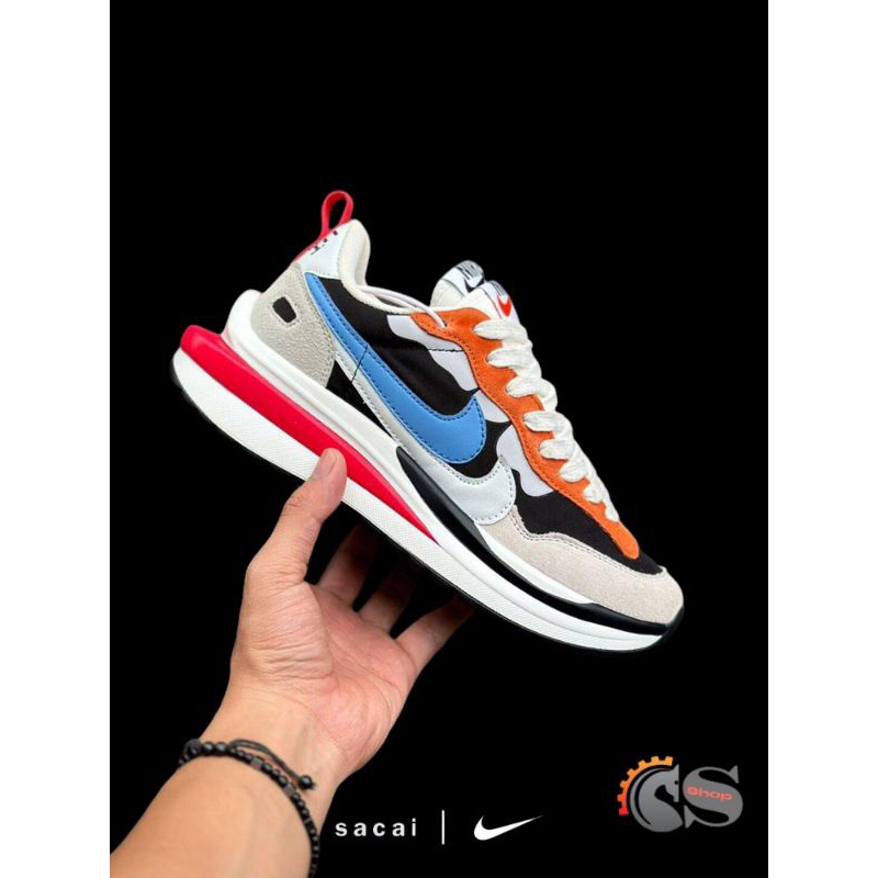 Sepatu Sneaker Ni*e Sacai Vaporfly "grey rainbow" PREMIUM QUALITY