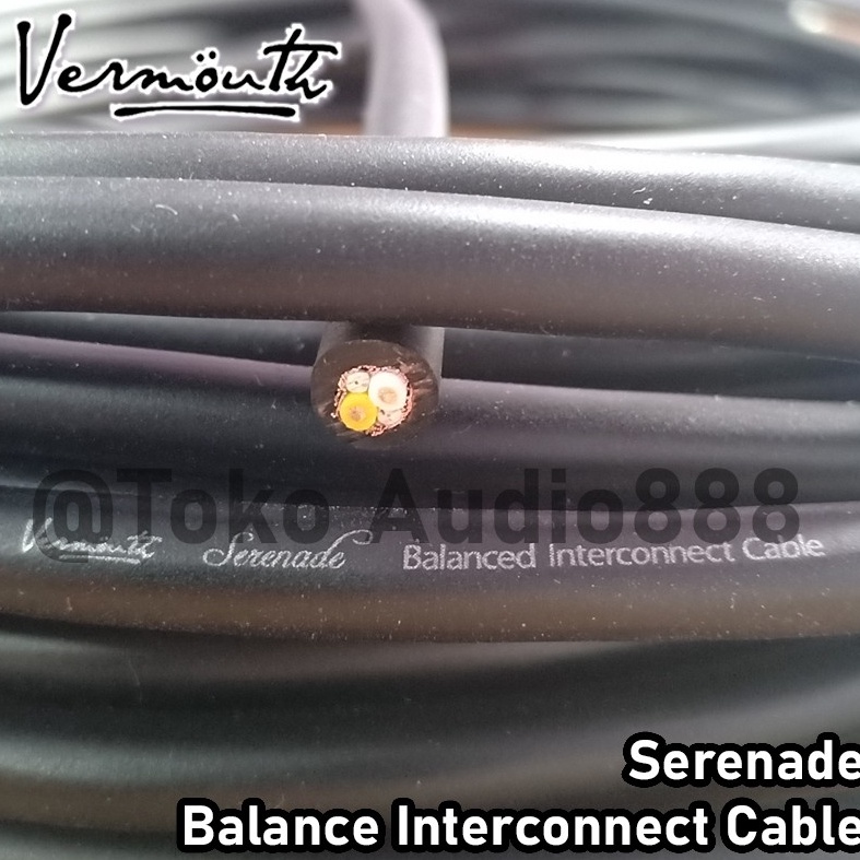 Serba Grosir Vermouth Serenade Interconnect Balance Kabel isi 3