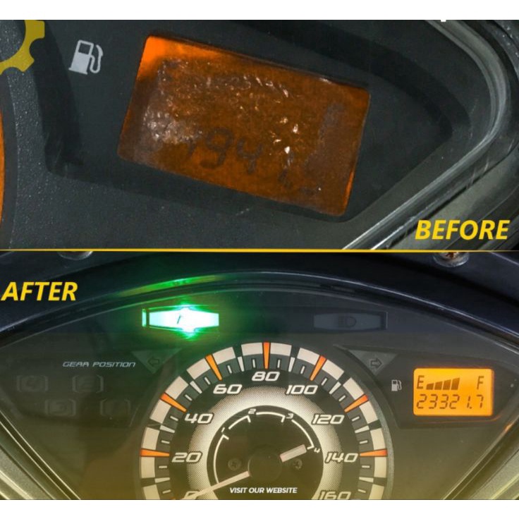 RAIH DISKON Polaris lcd speedometer supra x125 lapisan lcd speedometer supra x125 lcd karisma