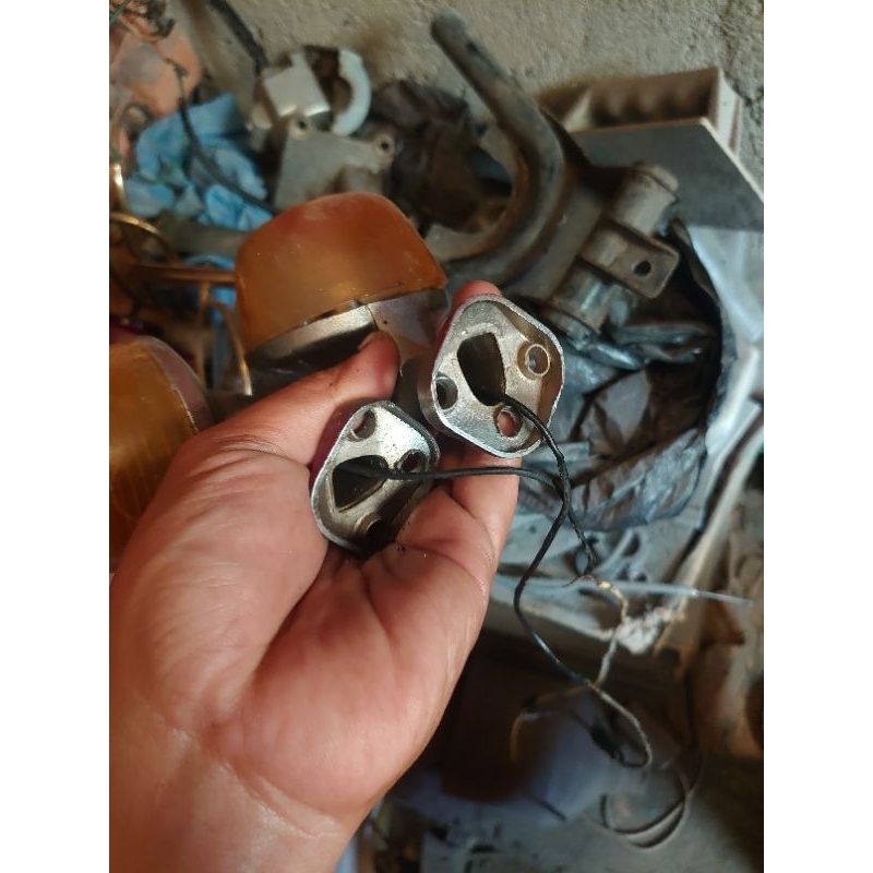 sein belakang Honda C70 second imitasi bahan besi